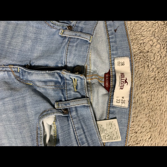 Distressed heavy HOLLISTER jeans // 26R // - Picture 2 of 4